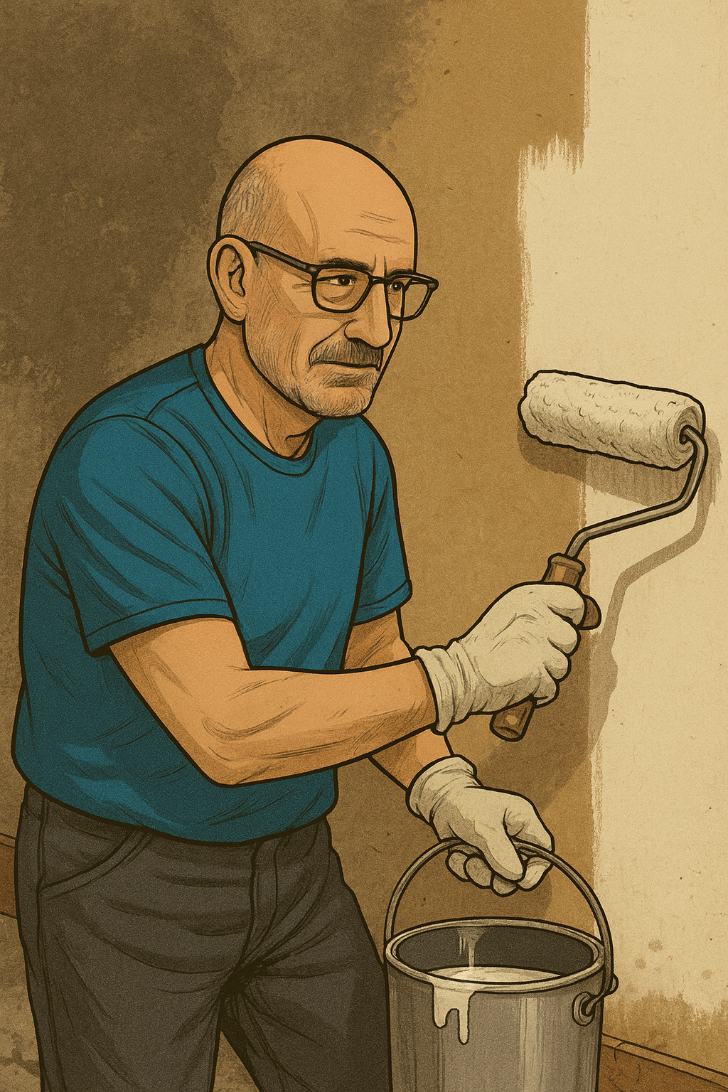 Muratura e pittura
